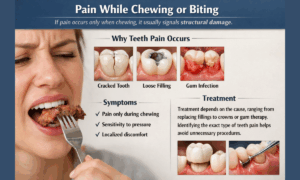 Pain While Chewing or Biting